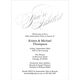 Romantic Script Foil Invitations Image 10 of 11